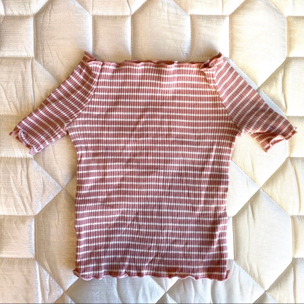 Showpo Cropped Stretchy Shirt NEW